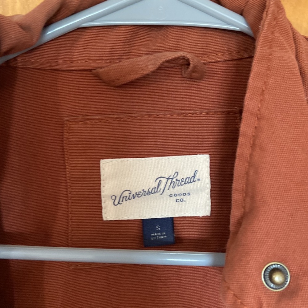 Rust Colored Utility Jacket - Picture 2 of 5